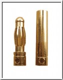 4mm Goldkontaktstecker (Paar)